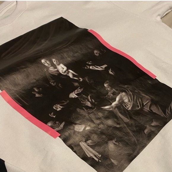 Off White Diagonal Caravaggio crewneck - Picture 5 of 5